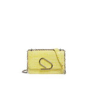 B-8. 3.1 Phillip Lim Alix Croc Embossed Chain Clutch